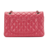 Small Double Classic Flap, &pound;4,500, Handbags, Pink, Leather, Back view